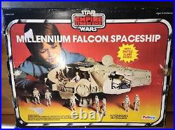 Vintage Star Wars Original Kenner Palitoy 1979 Han Solo's Millenium Falcon & box