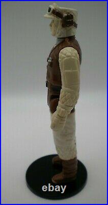Vintage Star Wars PBP Dark Brown Rebel Soldier DBRS White Face Scar COO Spain