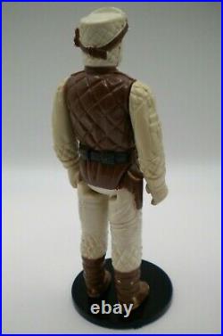 Vintage Star Wars PBP Dark Brown Rebel Soldier DBRS White Face Scar COO Spain