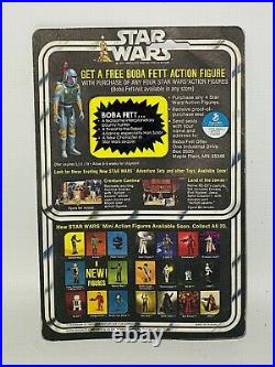 Vintage Star Wars Princess Leia Organa Boba Fett Offer Carded Action Figure MOC