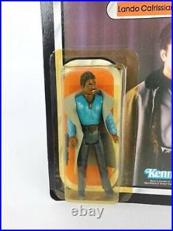 Vintage Star Wars ROTJ Lando Calrissian 77 Back Action Figure Kenner 1983 MOC