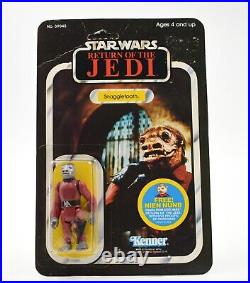 Vintage Star Wars Return of The Jedi Red Snaggletooth Action Figure 48 Back