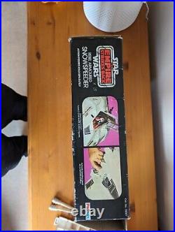 Vintage Star Wars Snowspeeder Palitoy. Box, Snowspeeder and GW Acrylic Case