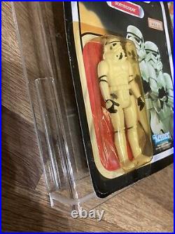 Vintage Star Wars Stormtrooper MOC ROTJ Kenner 77BK Japan price tag 1983 RARE