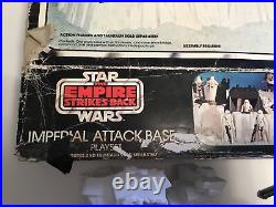 Vintage Star Wars The Empire Strikes Back Imperial Attack Base & Outer Box