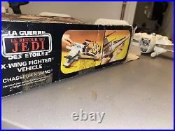 Vintage Star Wars X Wing Fighter Battle Damaged Complete Boxed 1983