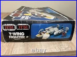 Vintage Star Wars Y Wing Fighter 1983 With Box And Instructions