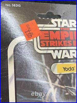 Vintage Star Wars Yoda Carded Figure MOC Original Factory Sealed Rare Retro