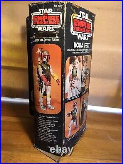 Vintage Star Wars original 1980 Kenner Boba Fett 12 inch tall figure box only