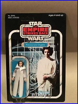 Vintage Style Custom Star Wars ESB Backing Card Princess Leia Organa