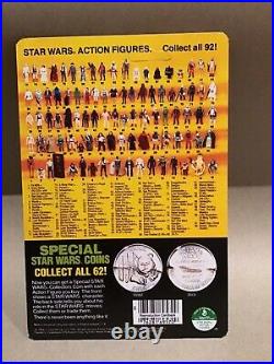 Vintage Style Custom Star Wars POTF Backing Card & Coin General Lando Calrissian