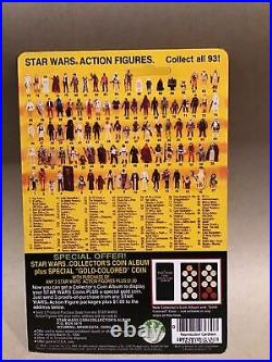 Vintage Style Custom Star Wars POTF Backing Card & Coin Han Solo
