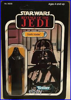 Vintage Style Custom Star Wars Revenge Of The Jedi Backing Card Darth Vader