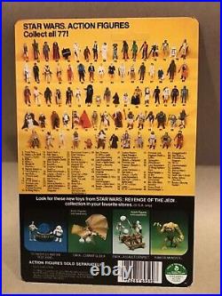 Vintage Style Custom Star Wars Revenge Of The Jedi Backing Card Luke Skywalker