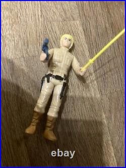 Vintage star wars Luke skywalker Bespin With Original Lightsaber and Blaster