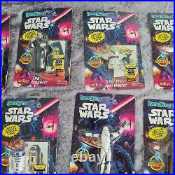 Vintage star wars figures Job Lot 18 Star Wars Bendems Figures