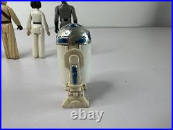 Vintage star wars figures job lot R2 D2 ect